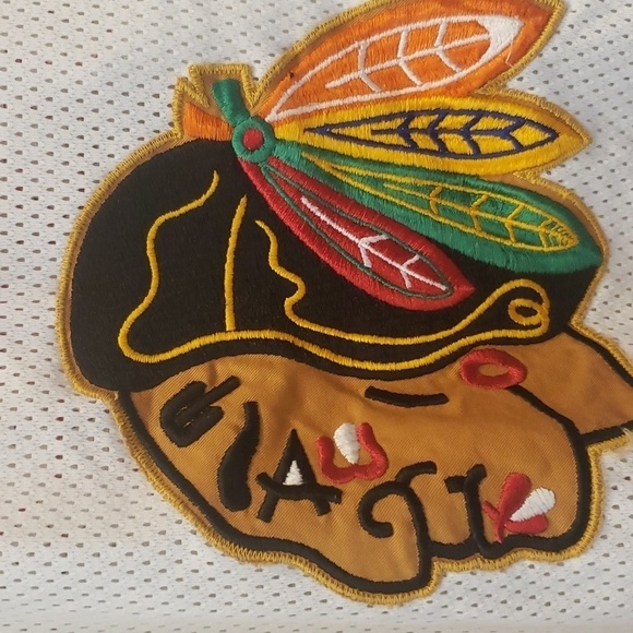 Trimark Jersey Chicago Black Hawks #4 Weesco Youth Large Men's Large - Picture 5 of 12